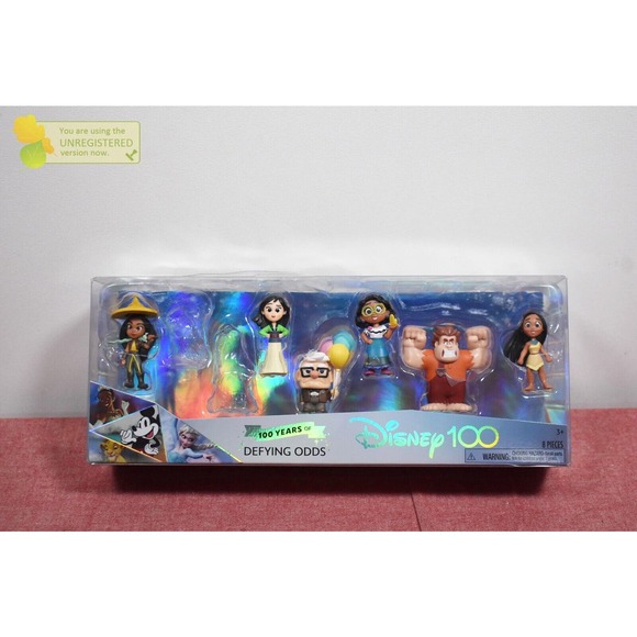 Disney 100 Years of Defying Odds Celebration Collection Pack (Missing 2 Figures) - Picture 1 of 7